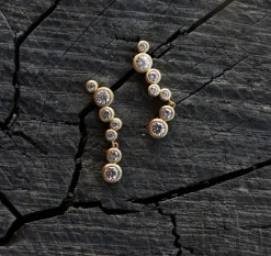 byBiehl® Danmark Guldøreringe<Stardust Medium øreringe
