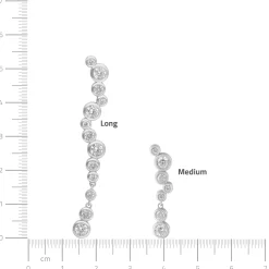 byBiehl® Danmark Sølvøreringe<Stardust Medium øreringe