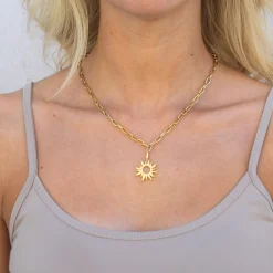 byBiehl® Danmark Guldhalskæder<Sun Wild Charms Halskæde