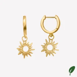 byBiehl® Danmark Guldøreringe<Sun Wild Hoops