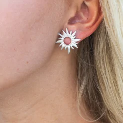 byBiehl® Danmark Sølvøreringe<Sun Wild Øreringe