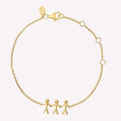 byBiehl® Danmark Guldarmbånd<Together Family 3 armbånd