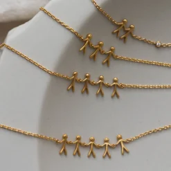 byBiehl® Danmark Guldarmbånd<Together Family 4 armbånd