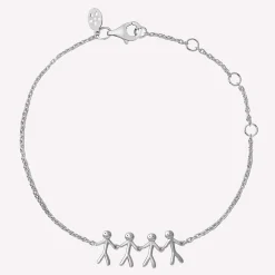 byBiehl® Danmark Sølvarmbånd<Together Family 4 armbånd