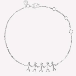 byBiehl® Danmark Sølvarmbånd<Together Family 5 armbånd