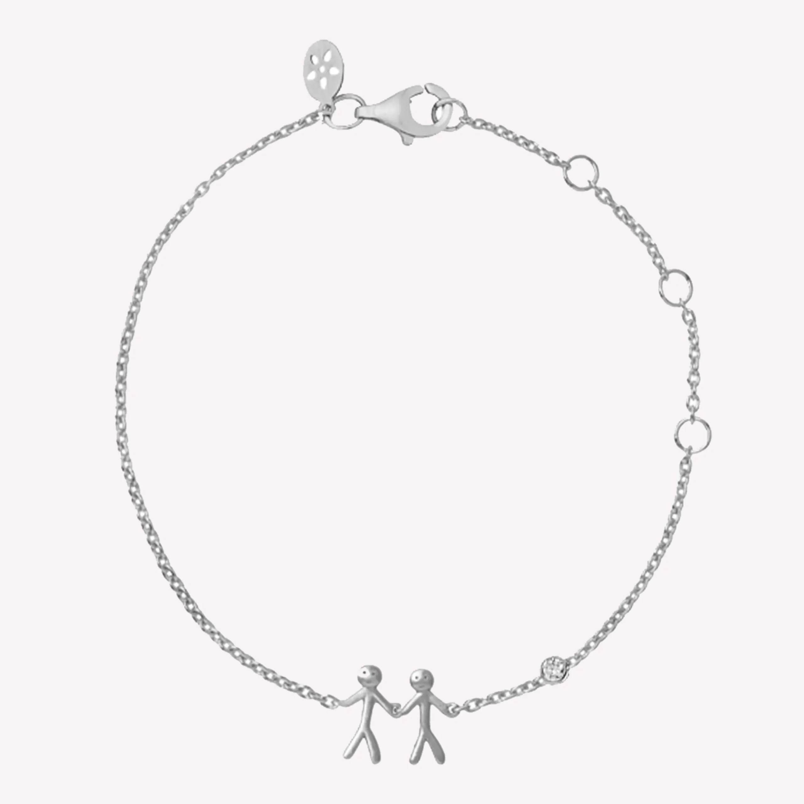 byBiehl® Danmark Sølvarmbånd<Together My Love armbånd