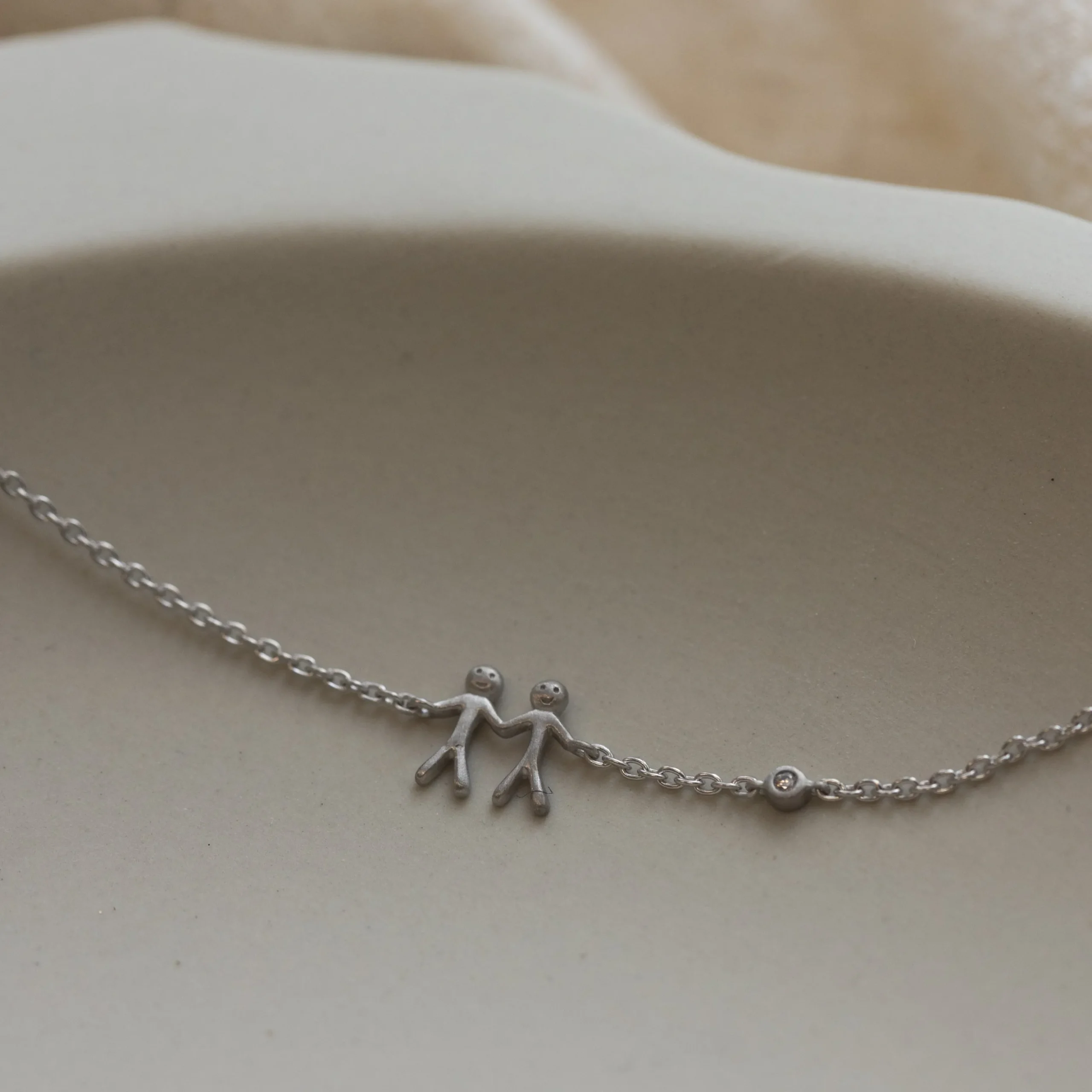 byBiehl® Danmark Sølvarmbånd<Together My Love armbånd