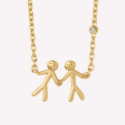 byBiehl® Danmark Guldhalskæder<Together My Love halskæde