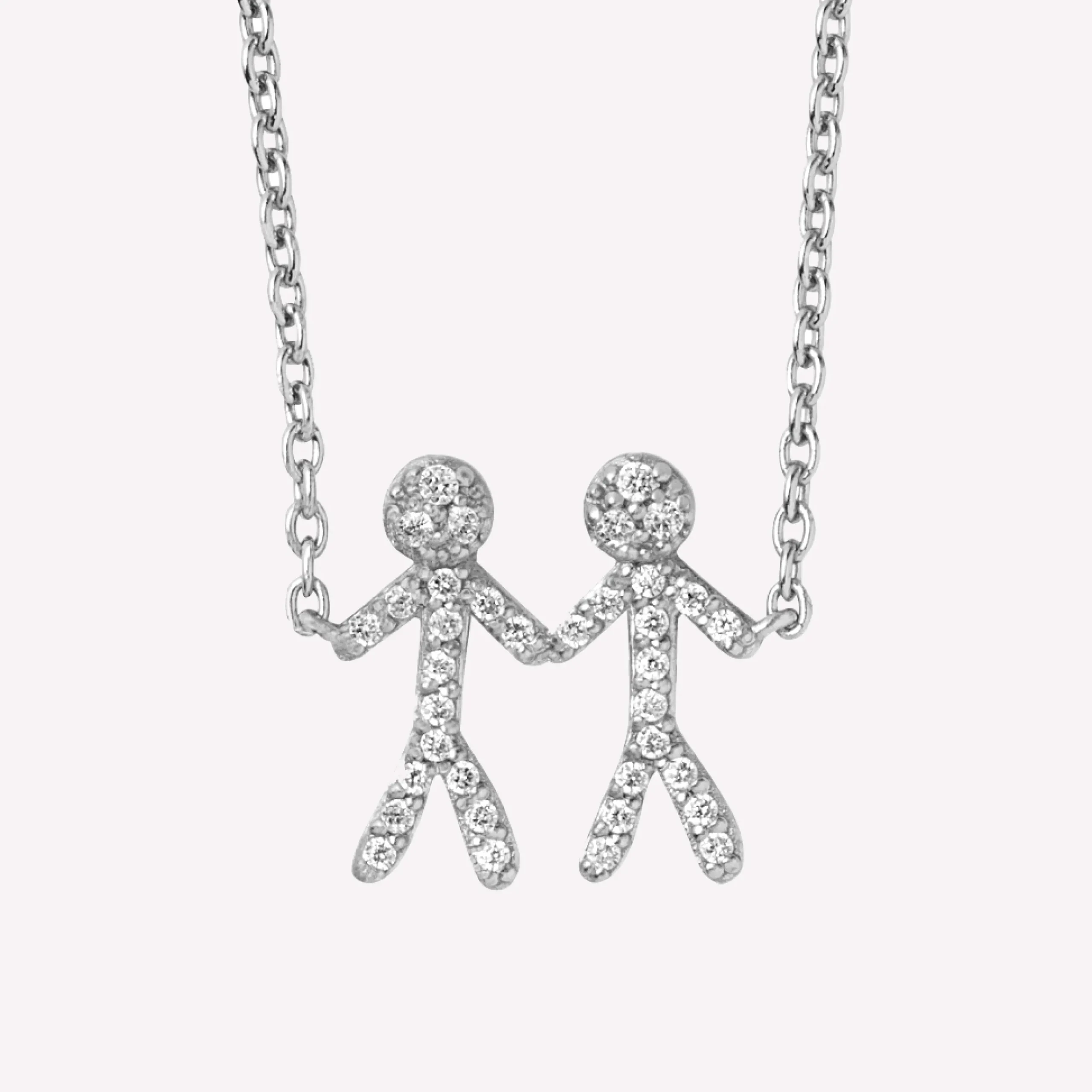 byBiehl® Danmark Sølvhalskæder<Together You & Me halskæde