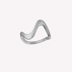 byBiehl® Danmark Sølvringe<Wave Large ring